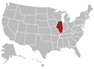 Illinois map