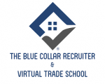 The Blue Collar Recruiter and Virtual Trade School logo